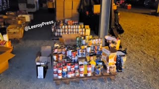 Hagerstown MD. Massive food donations for everyone to help themselves