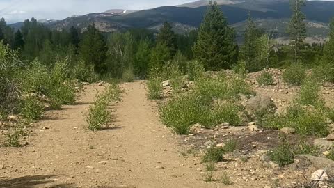 Road to cache creek gold mine