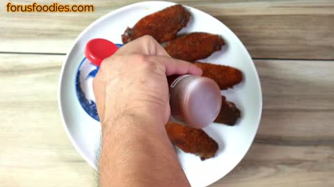Spice Rubbed Oven Baked Chicken Wings