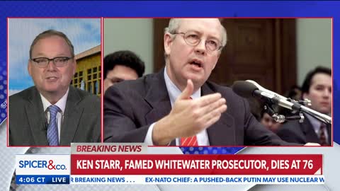 Ken Starr, Famed Whitewater Prosecutor, Dies at 76