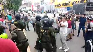 Protestas en el norte de Bucaramanga