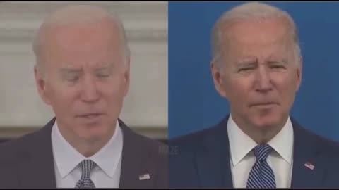 Joe Biden regurgitating his own words