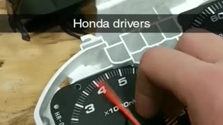 How a Tachometer Sounds in a Honda Civic