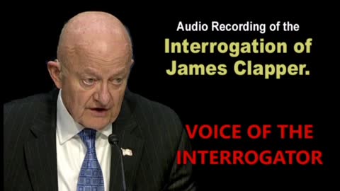 James Clapper (possibly-not 100%) former NSA director unleashes the truth.