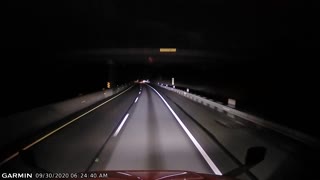 Bright Meteoroid Caught on Dashcam