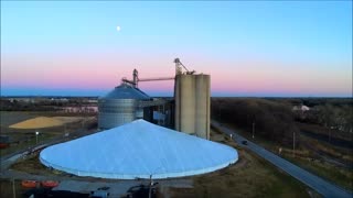 Grain Elevator view from the top