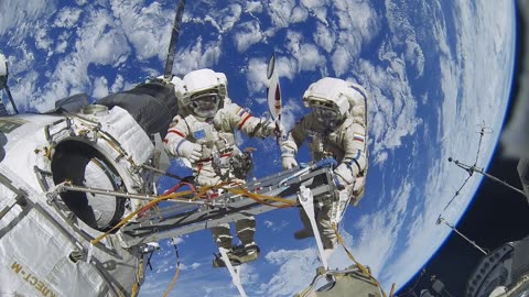 Epic Finale: A Bridge Above 20 Years of Space Station Wonders #nasa