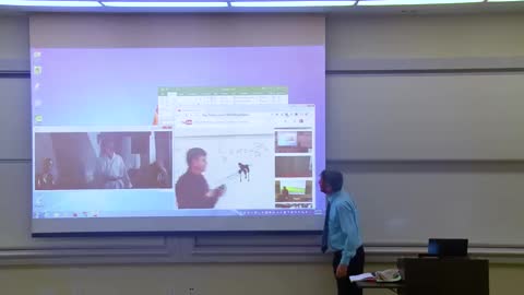 Math Professor Fixes Projector Screen (April Fools Prank) NEW EDITION