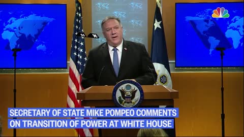 Pompeo on transition to 2nd Trump term...