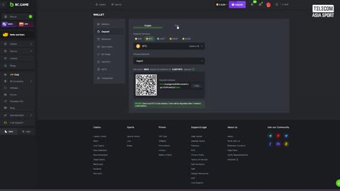 BC GAME TUTORIAL : DEPOSIT and WIDRAWL MONEY ON BC GAME