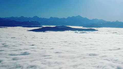 Switzerland from the sky