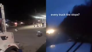 Truckers strike for Trump