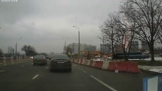 Close Call on Crosswalk