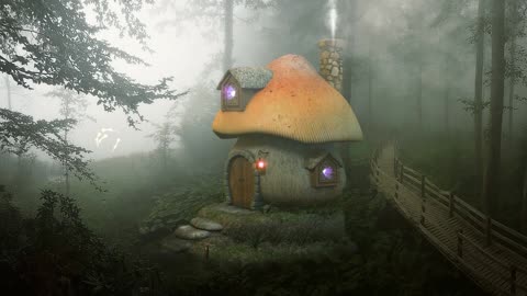 Fairy house fungus