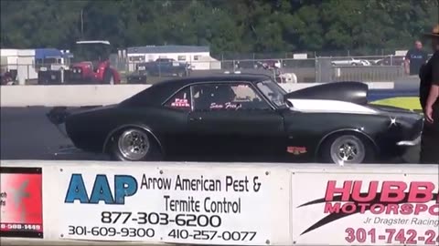 Hot Rod Drag Track Action Camaro ChevyII Chevelle Muscle Car Video Dreamgoatinc