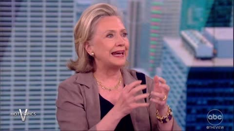 Hillary Clinton tells people not to rush to judge Donald Trump