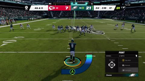 Madden 23 PUNT TO THE 1 YARD LINE THEN A SAFETY!
