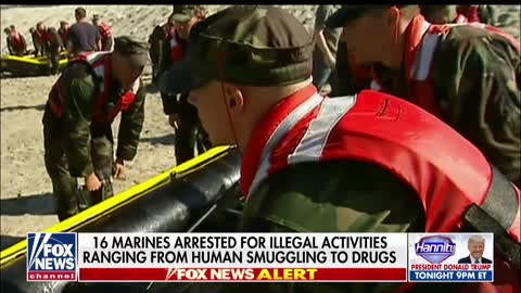 Over a dozen Marines arrested in human smuggling probe