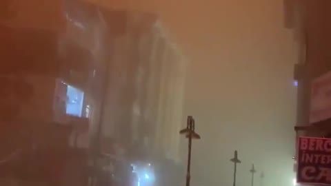 Sandstorm. Istanbul