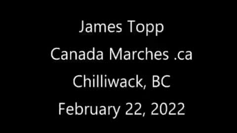 Canadian Armed Forces Veteran James Topp is marching across Canada to protest the Canadian goverment