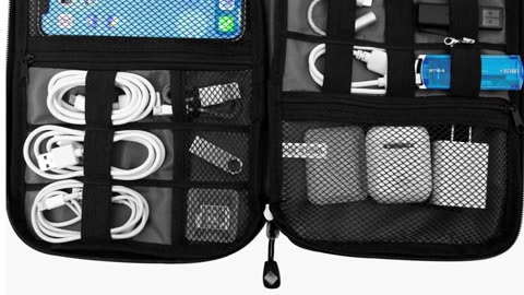 Travel Cable Organizer Bag