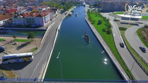 Portugal - Aveiro drone aerial view