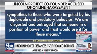 Lincoln Project co-founder accused of harassment