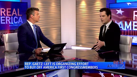 REAL AMERICA -- Dan Ball W/ Rep. Matt Gaetz, The Slim Majority In The House, 4/1/24