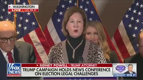 Sidney Powell: President Trump Won By a LANDSLIDE