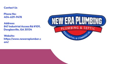 Plumber Villa Rica: Experience Quality with New Era Plumbing & Septic
