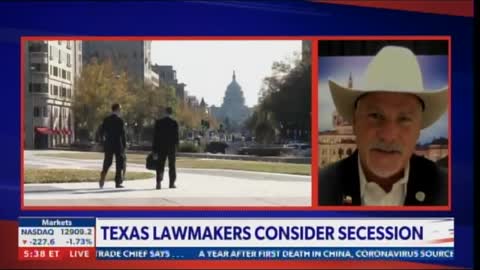 Texas Lawmakers Consider Secession over life under COMMUNISM
