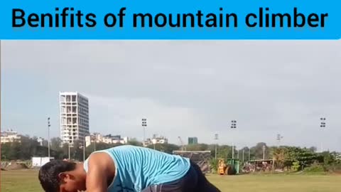 Powerful Fat burning exercise| Mountain climber🔥🔥#shorts #fitness #ytshorts