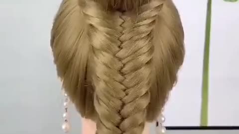Look what a beautiful hairstyle