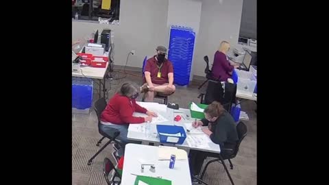 VOTER FRAUD ALERT: Woman caught on video filling out multiple ballots in vote counting location