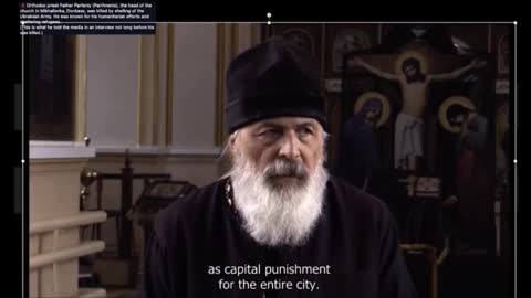 And We Know - Orthodox priest in Dumbas killed by Ukraine army