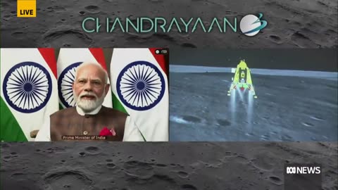 India’s historic moon landing as Chandrayaan-3 touches down near South Pole _ Th
