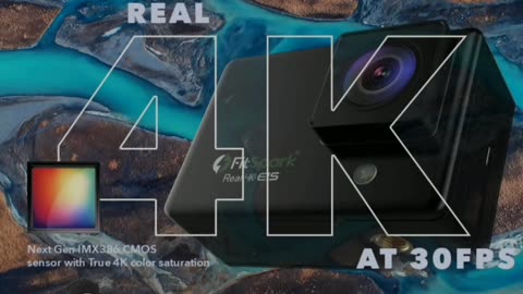 FitSpark Eagle i12 Real 4K@30fps WiFi Action Camera 20MP Ultra HD 170Wide #Shorts #viral #motivation