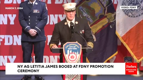'Some Might Even Be Booing Me...'- Letitia James Is Mercilessly Booed And Heckled At FDNY Event
