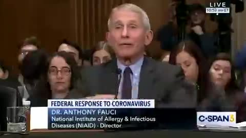 Dr. Fauci says no we should not be wearing masks, wait, what?