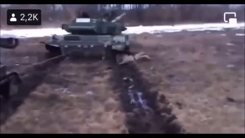 Abandoned Equipment Stuck In Deep Mud Of The Armed Forces Of The Russian Federation