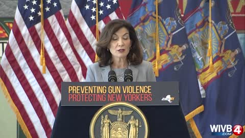 Governor Kathy Hochul speaks on attack of author Salman Rushdie