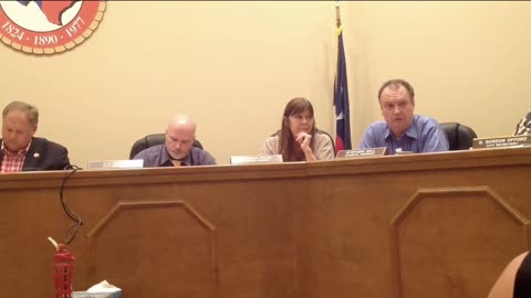 Fulshear City Council meeting 8/25/16, LAND DEAL VOTE