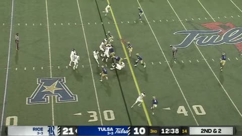 Rice vs Tulsa Highlights I College Football Week 8 | 2023 College Football