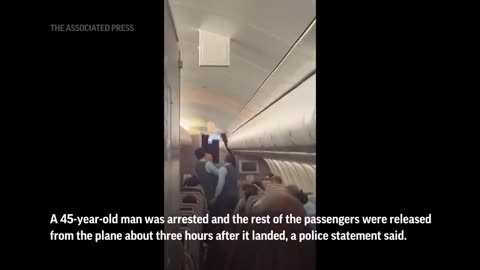 Passenger arrested after flight returns to Sydney in ‘emergency incident’