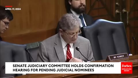 'I'm Quoting From You Now...'_ John Kennedy Confronts Biden Judicial Nominee About Her Record