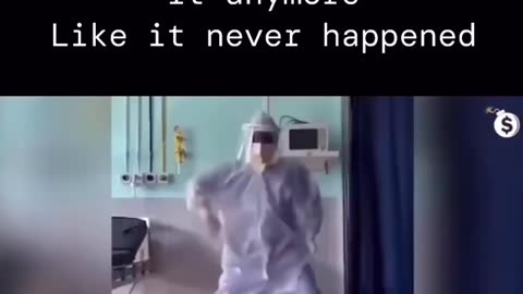 2020 start 'pandemic' empty hospitals - dancing nurses