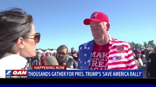 Thousands attend Trump's 'Save America' rally in Texas