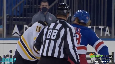 The Rangers and Bruins fight a lot, a breakdown