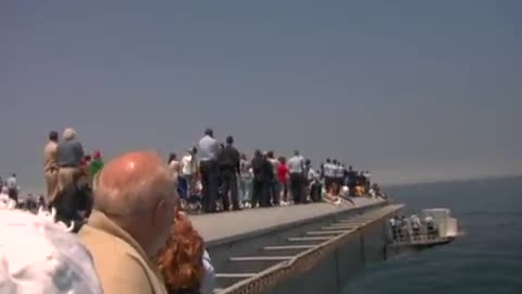 F-14 Breaking The Sound Barrier At Air Show