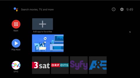 Access IPTV channels directly from Home Screen in AndroidTV